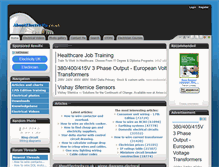 Tablet Screenshot of aboutelectricity.co.uk